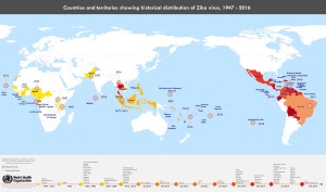 ZIKA del 1947-2016 (Organizzazione Mondiale della Sanità)